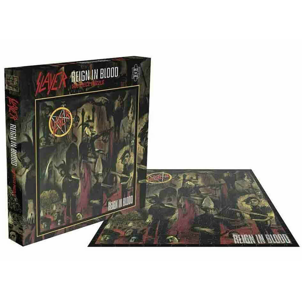 Serras de rock quebra -cabeça do assassino (500pcs)