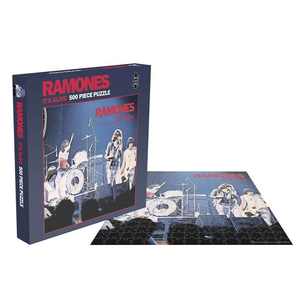 Serras de rock Ramones quebra -cabeça (500pcs)