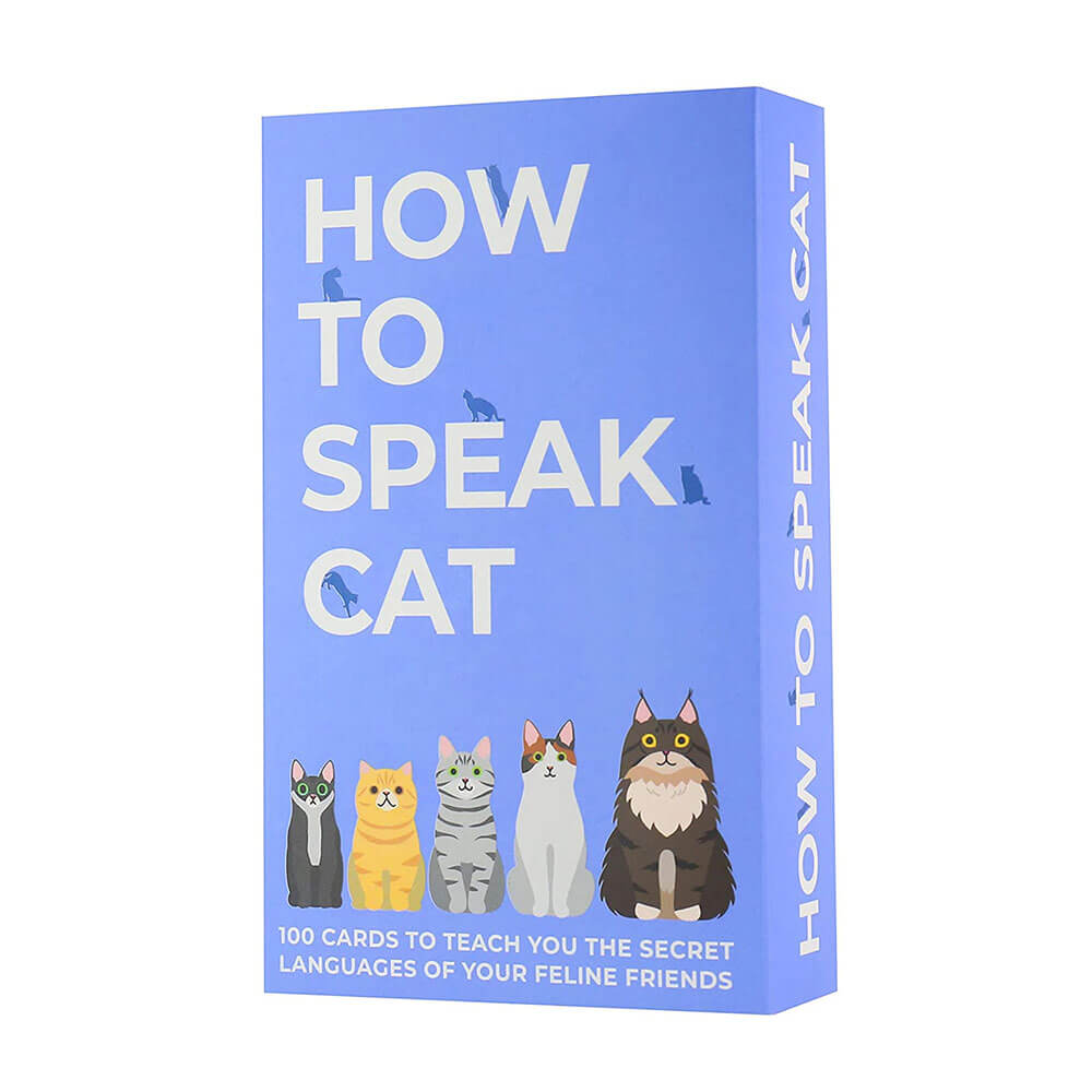 Gift Republic How to Speak Cat Card Game