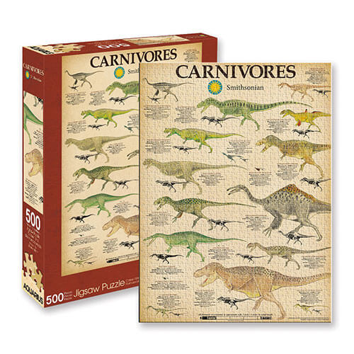 Aquarius Smithsonian Dinosaurs Puzzle (500pcs)