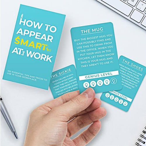 Gift Republic How To Appear Smart At Work Card Game